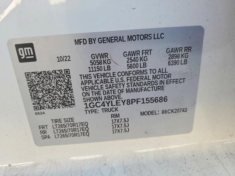 2023 CHEVROLET SILVERADO K2500 HEAVY DUTY 12