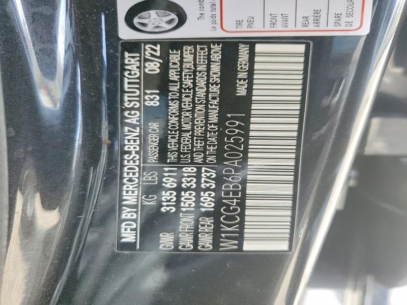 2023 MERCEDES-BENZ EQS SEDAN 580 4MATIC 13