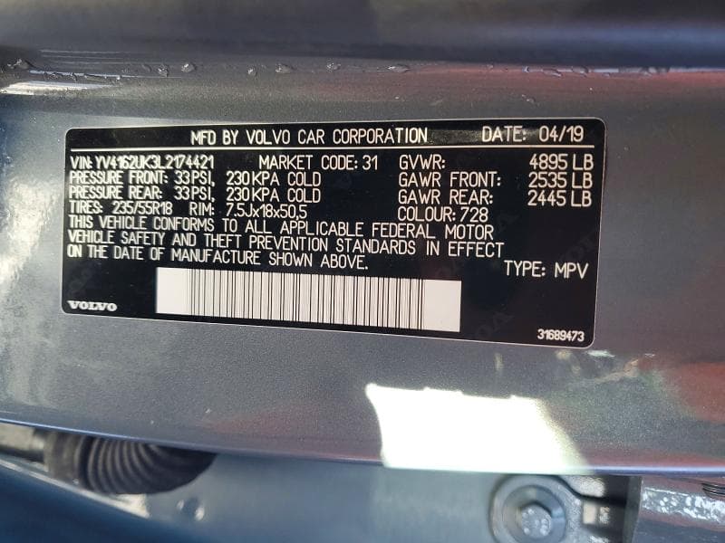 2020 VOLVO XC40 T5 MOMENTUM T5 MOMENTUM 14