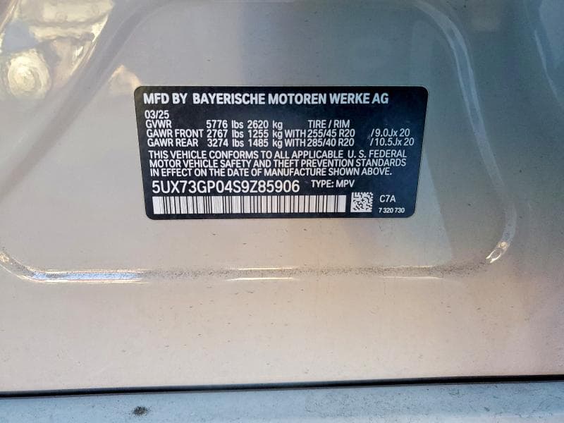 2025 BMW X3 M50 13