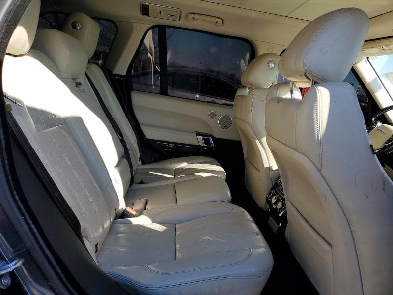 2017 LAND ROVER RANGE ROVER  3.0L V6 SUPERCHARGED 12