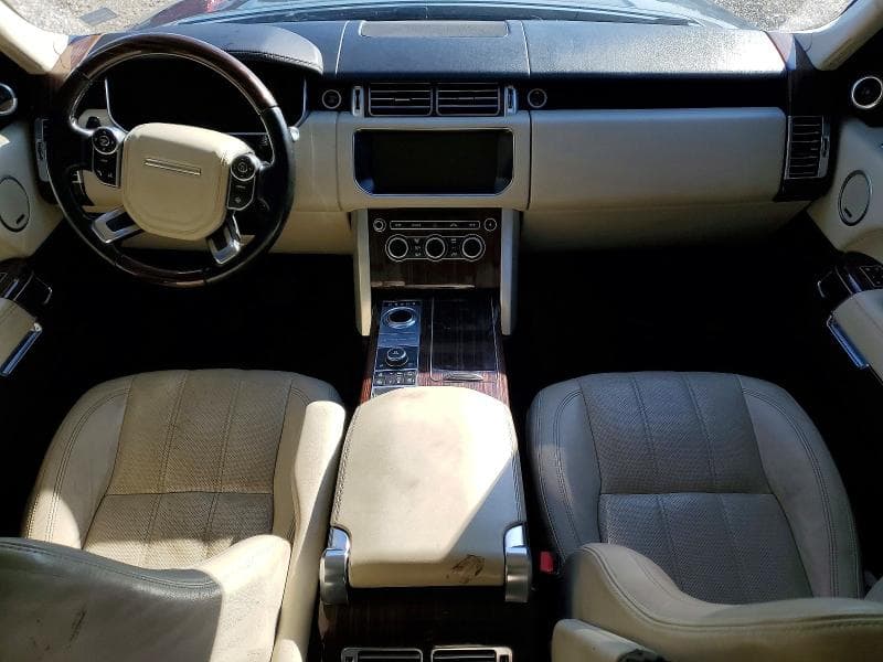 2017 LAND ROVER RANGE ROVER  3.0L V6 SUPERCHARGED 9