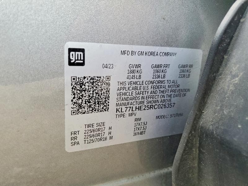 2024 CHEVROLET TRAX 1LT 14