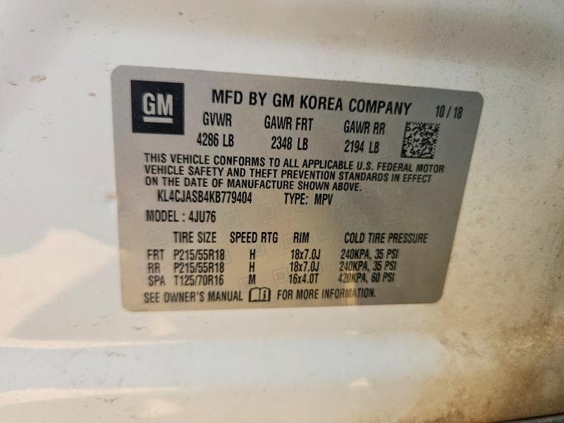 2019 BUICK ENCORE PREFERRED 13