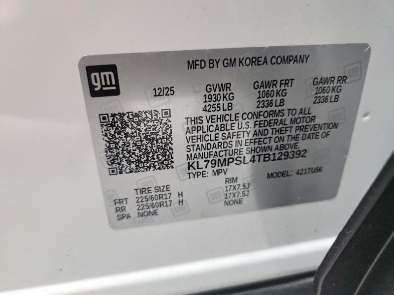 2026 CHEVROLET TRAILBLAZER LT 14