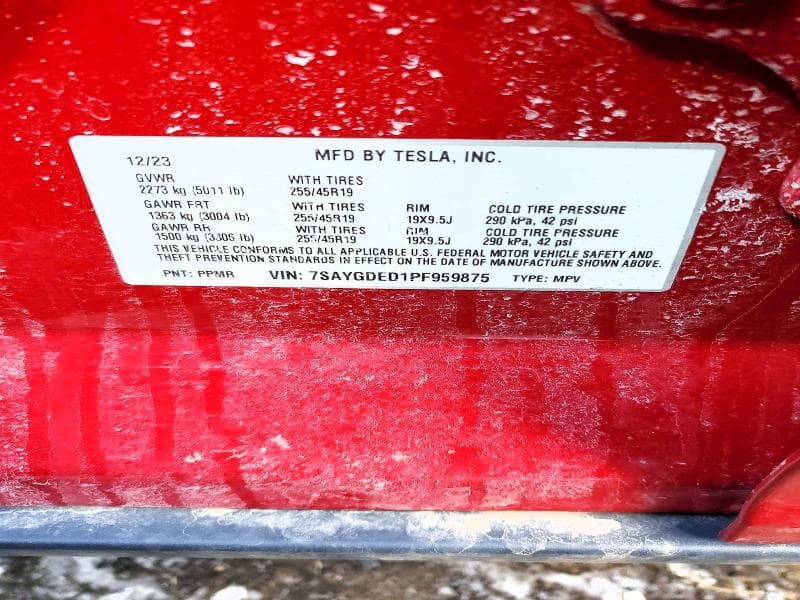 2023 TESLA MODEL Y 13