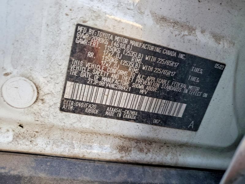 2022 TOYOTA RAV4 XLE XLE 13
