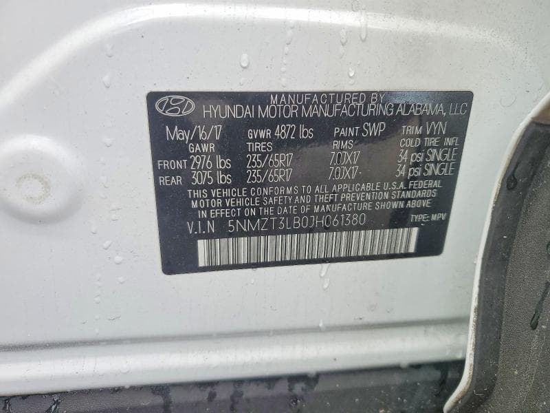 2018 HYUNDAI SANTA FE SPORT 14