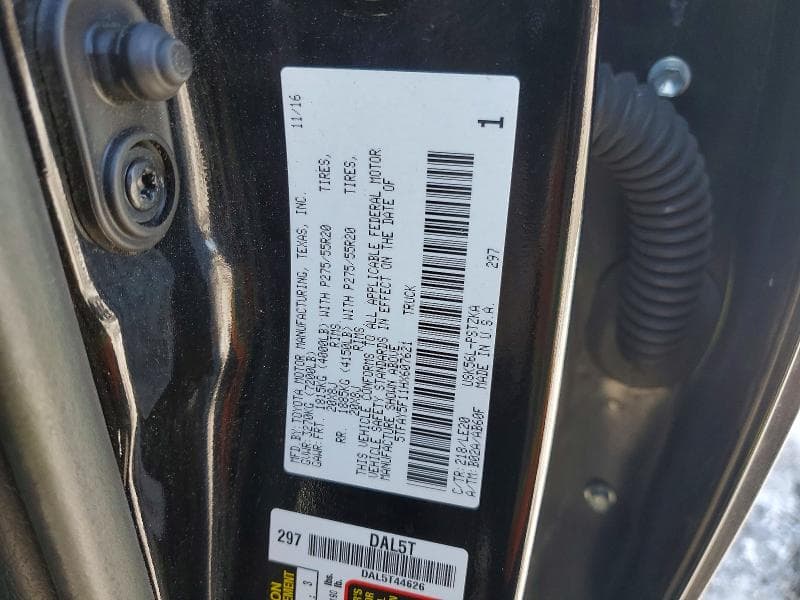 2017 TOYOTA TUNDRA 12