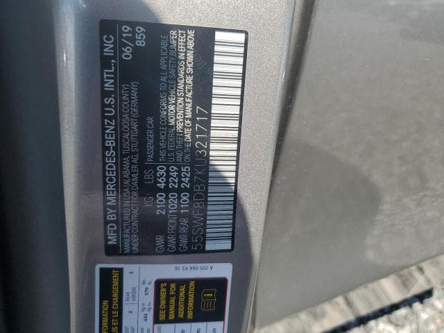 2019 MERCEDES-BENZ C 300 12