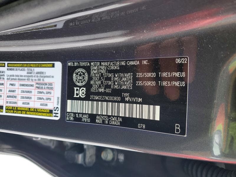 2022 LEXUS NX 350H 350H 13