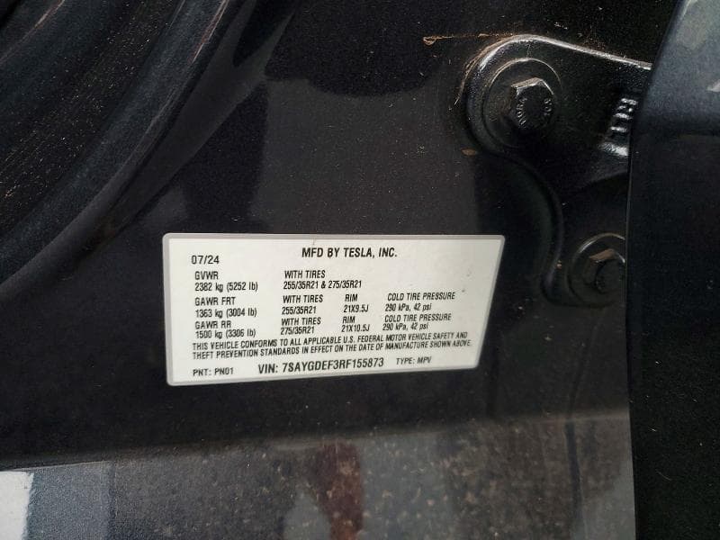 2024 TESLA MODEL Y 13
