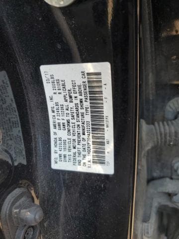 2017 HONDA ACCORD LX LX 12