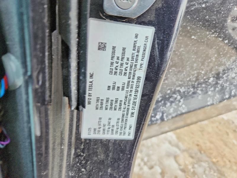 2025 TESLA MODEL 3 14