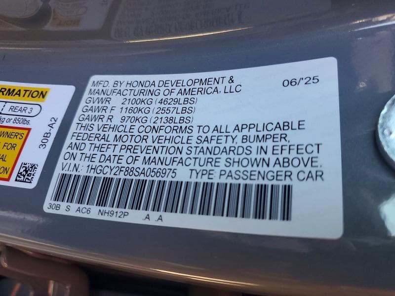 2025 HONDA ACCORD TOURING HYBRID 13