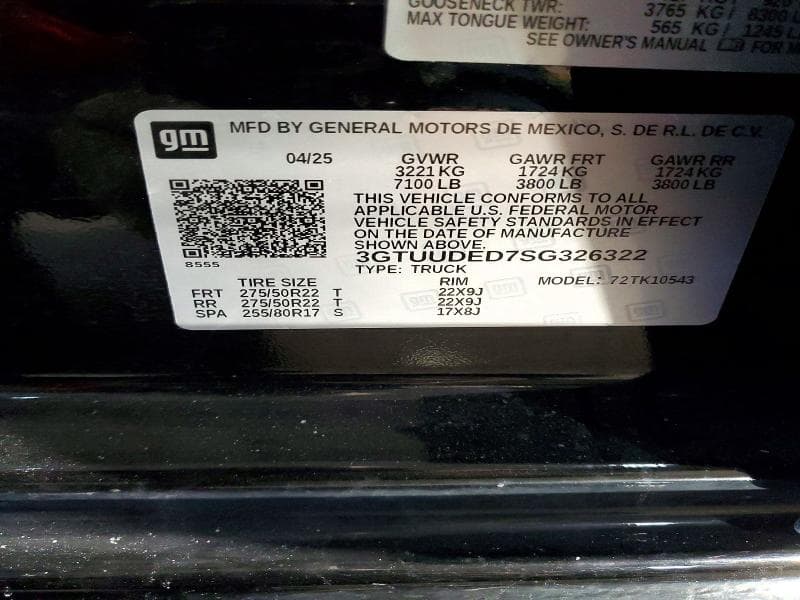 2025 GMC SIERRA K1500 SLT 12