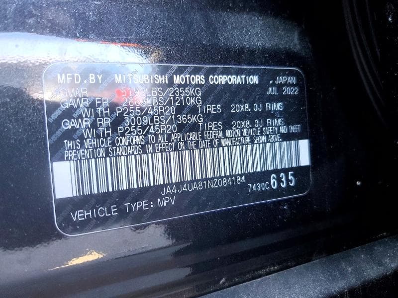 2022 MITSUBISHI OUTLANDER SE SE 13
