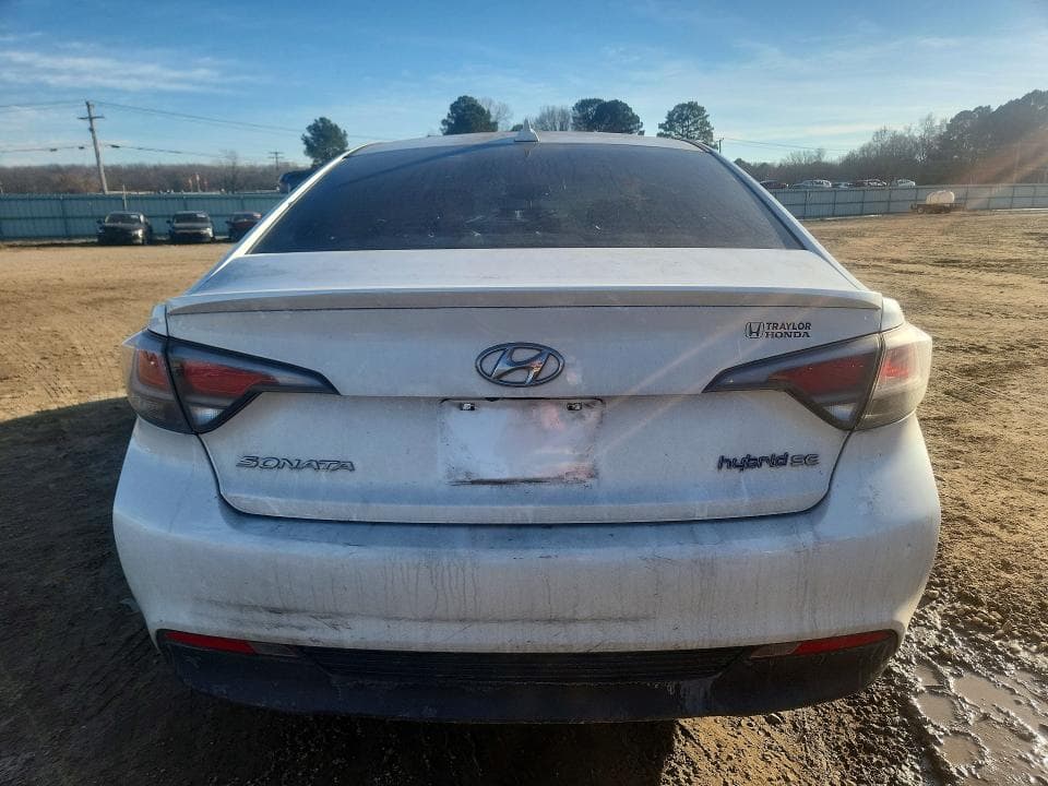 2017 HYUNDAI SONATA HYBRID HYBRID 6