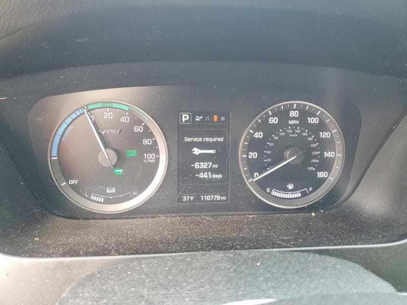 2017 HYUNDAI SONATA HYBRID HYBRID 9