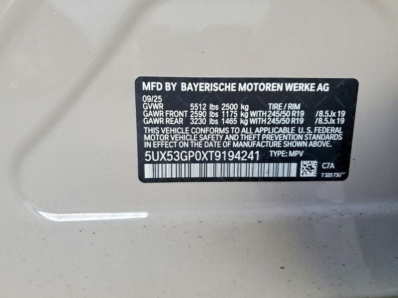 2026 BMW X3 30 XDRIVE 13