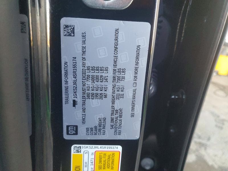 2025 GMC YUKON XL DENALI DENALI 14