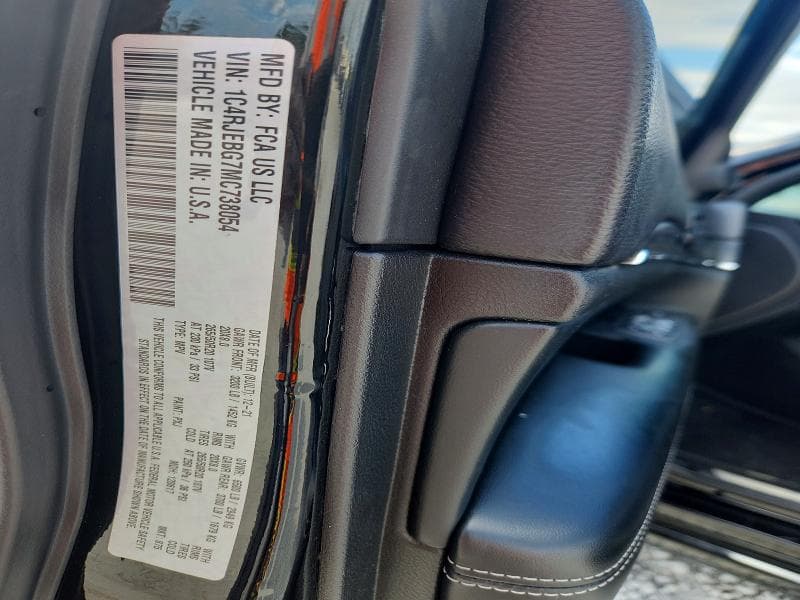 2021 JEEP GRAND CHEROKEE LIMITED 13