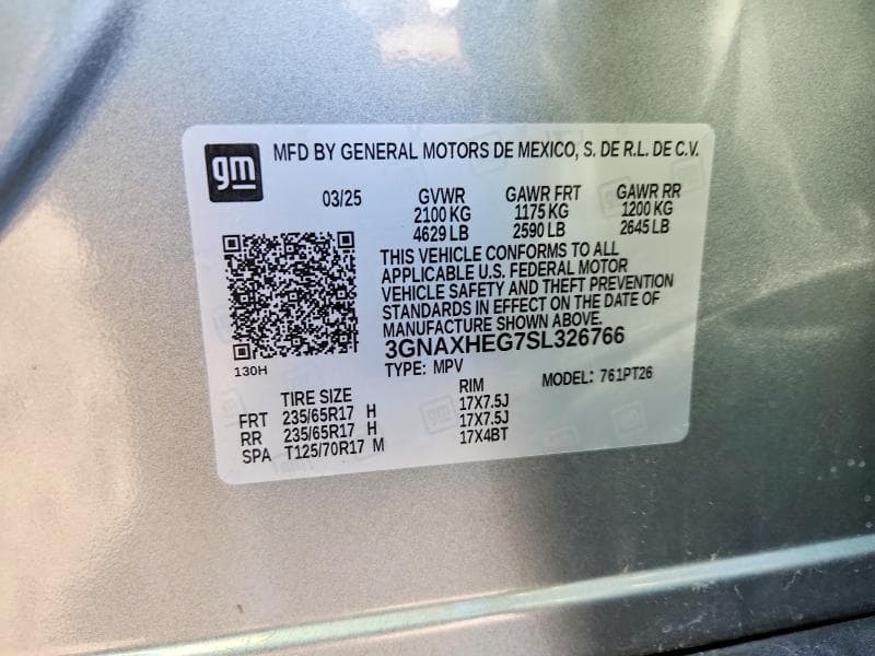 2025 CHEVROLET EQUINOX LT 13