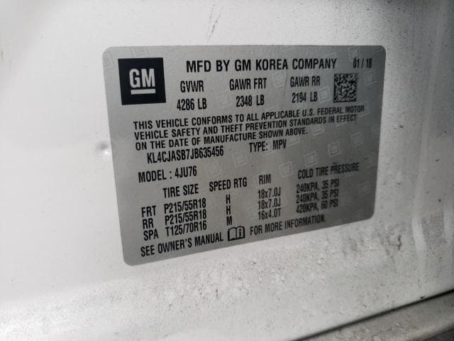 2018 BUICK ENCORE PREFERRED PREFERRED 14