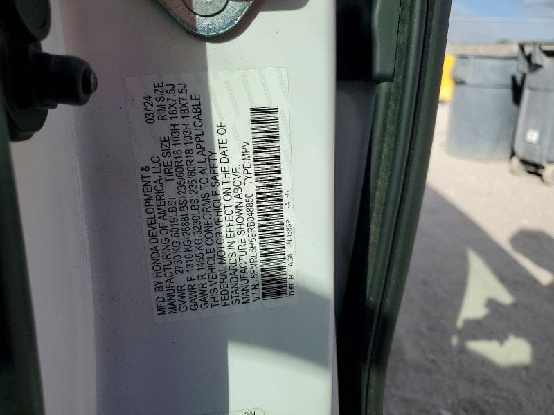 2024 HONDA ODYSSEY EXL 13
