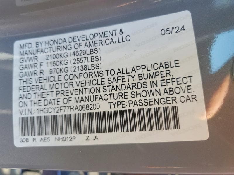 2024 HONDA ACCORD HYBRID SPORT-L 13