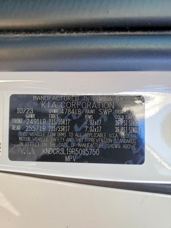 2024 KIA NIRO WIND 14