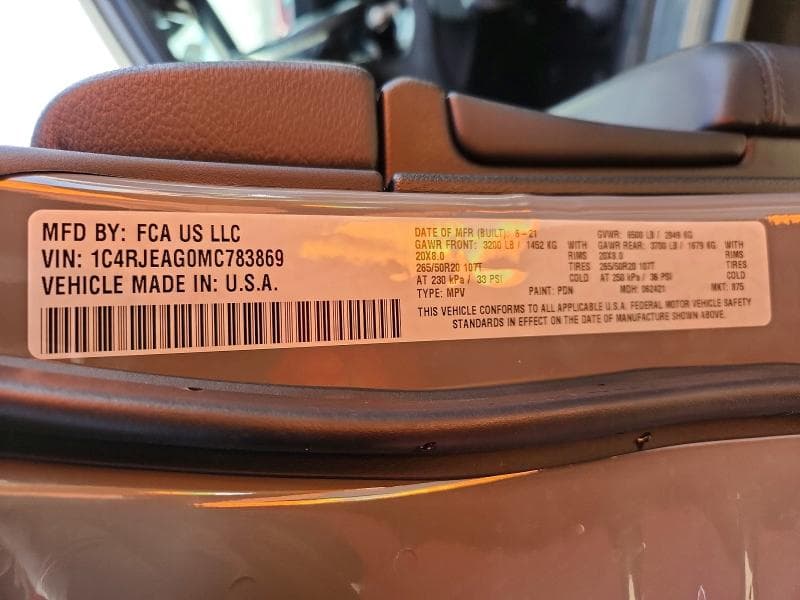 2021 JEEP GRAND CHEROKEE LAREDO 13