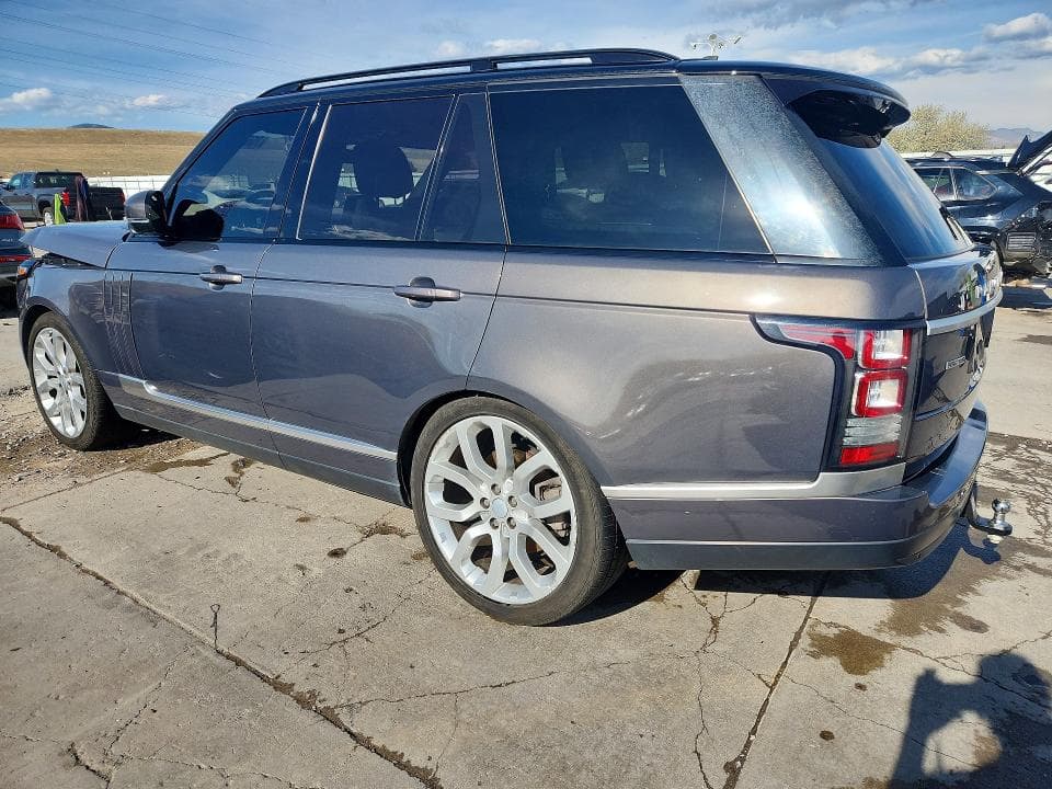 2016 LAND ROVER RANGE ROVER HSE 2