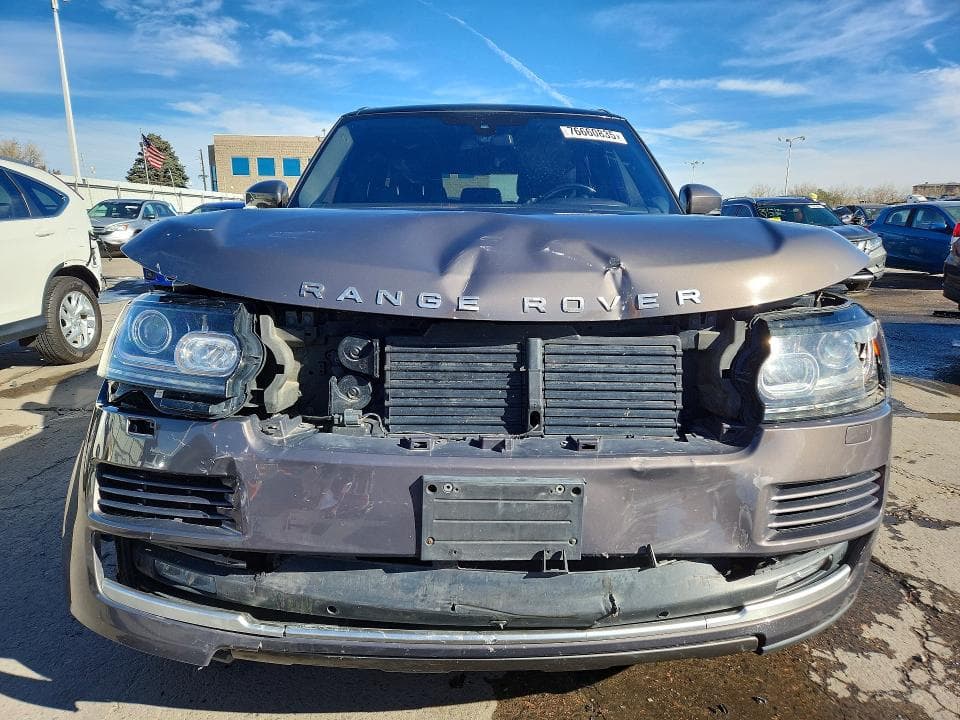 2016 LAND ROVER RANGE ROVER HSE 5