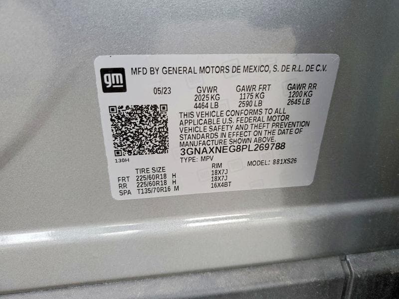 2023 CHEVROLET EQUINOX PREMIER 12