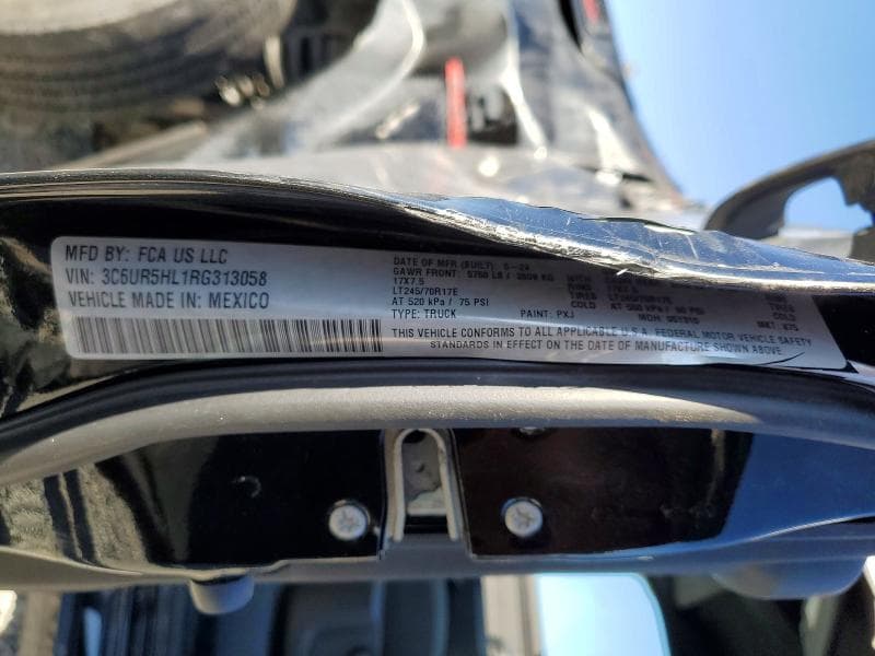2024 RAM 2500 TRADESMAN 12