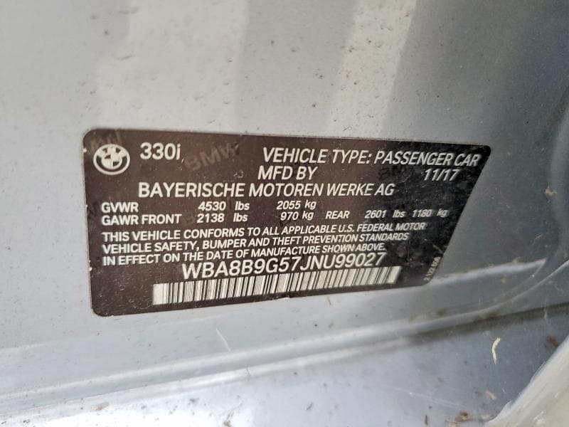 2018 BMW 330 I 12