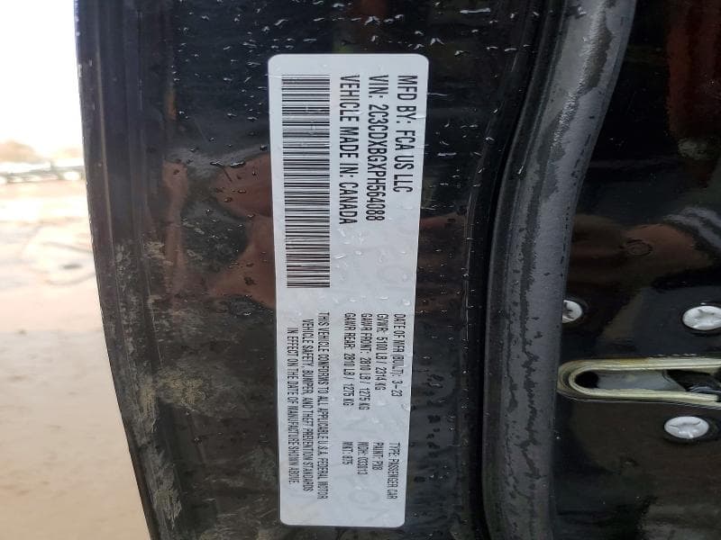 2023 DODGE CHARGER SXT SXT 12
