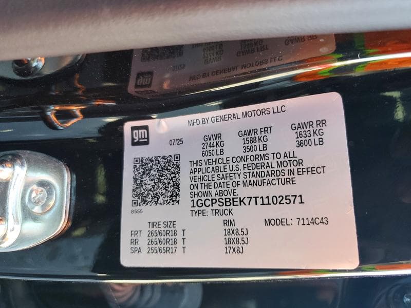 2026 CHEVROLET COLORADO 12