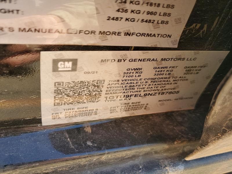 2022 GMC SIERRA LIMITED K1500 DENALI K1500 DENALI 12