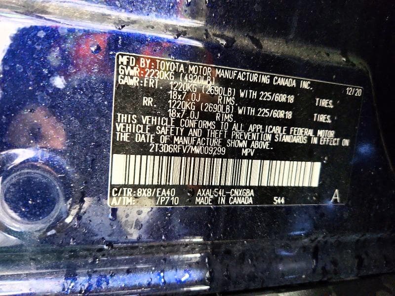 2021 TOYOTA RAV4 HYBRID 13
