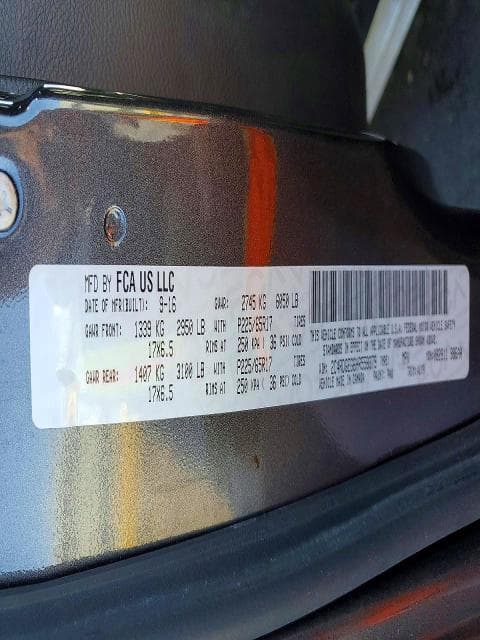 2017 DODGE GRAND CARAVAN GT GT 13