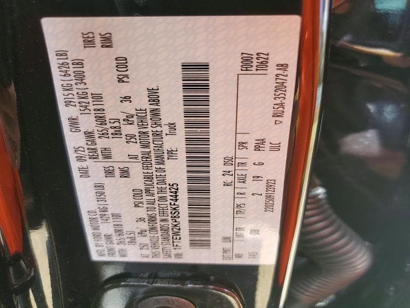 2025 FORD F150 STX 13