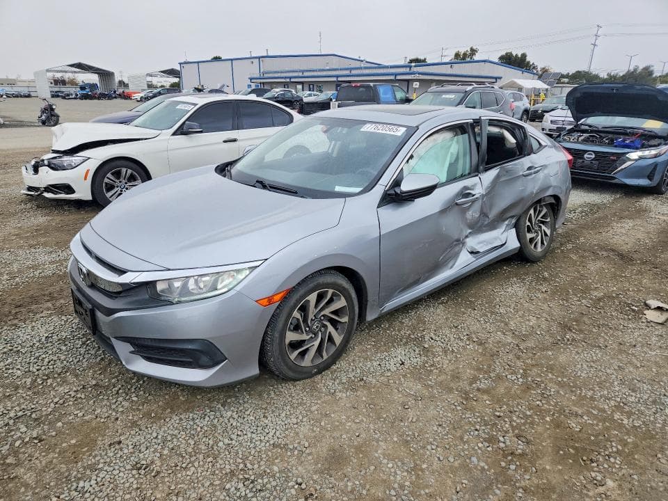 2017 HONDA CIVIC EX - 1