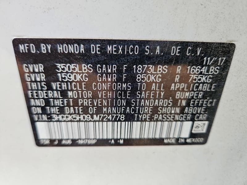 2018 HONDA FIT EX 13