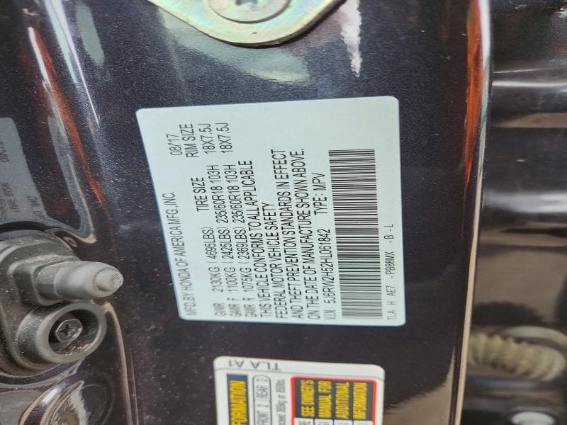 2017 HONDA CR-V EX EX 13