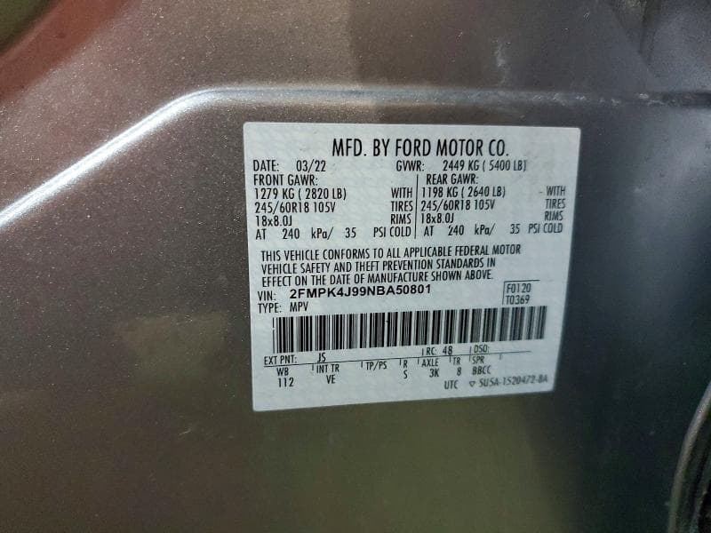 2022 FORD EDGE SEL SEL 13