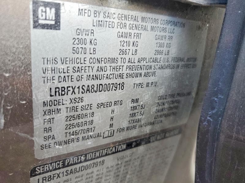 2018 BUICK ENVISION ESSENCE ESSENCE 15