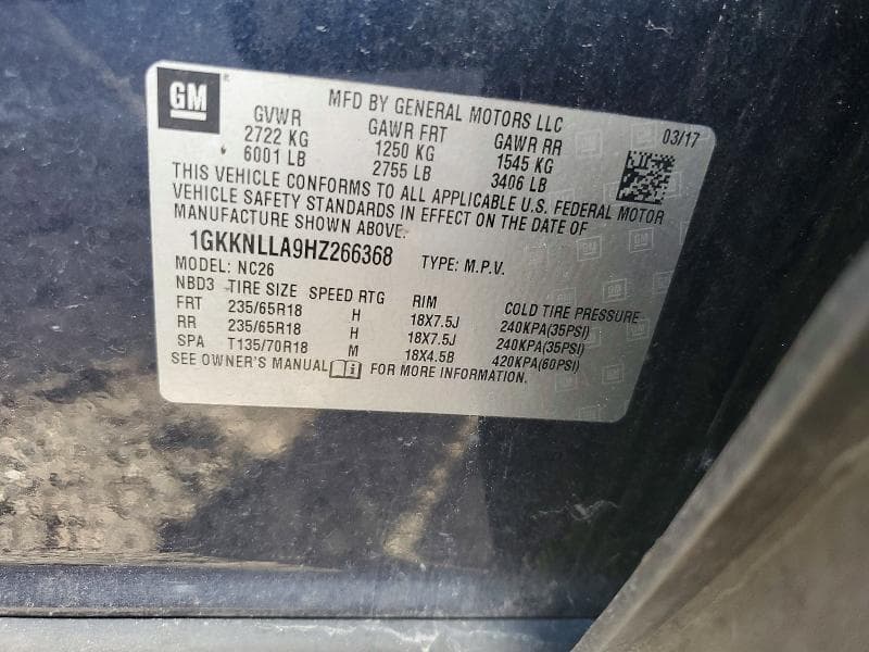 2017 GMC ACADIA SLE SLE 14