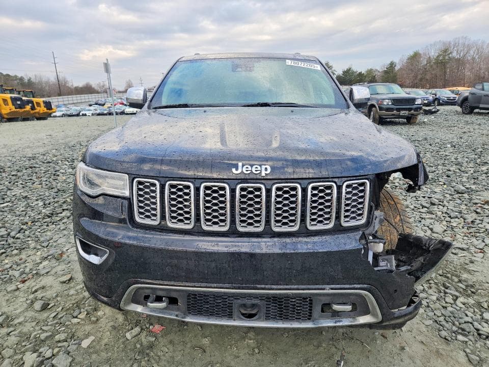 2019 JEEP GRAND CHEROKEE OVERLAND OVERLAND 5